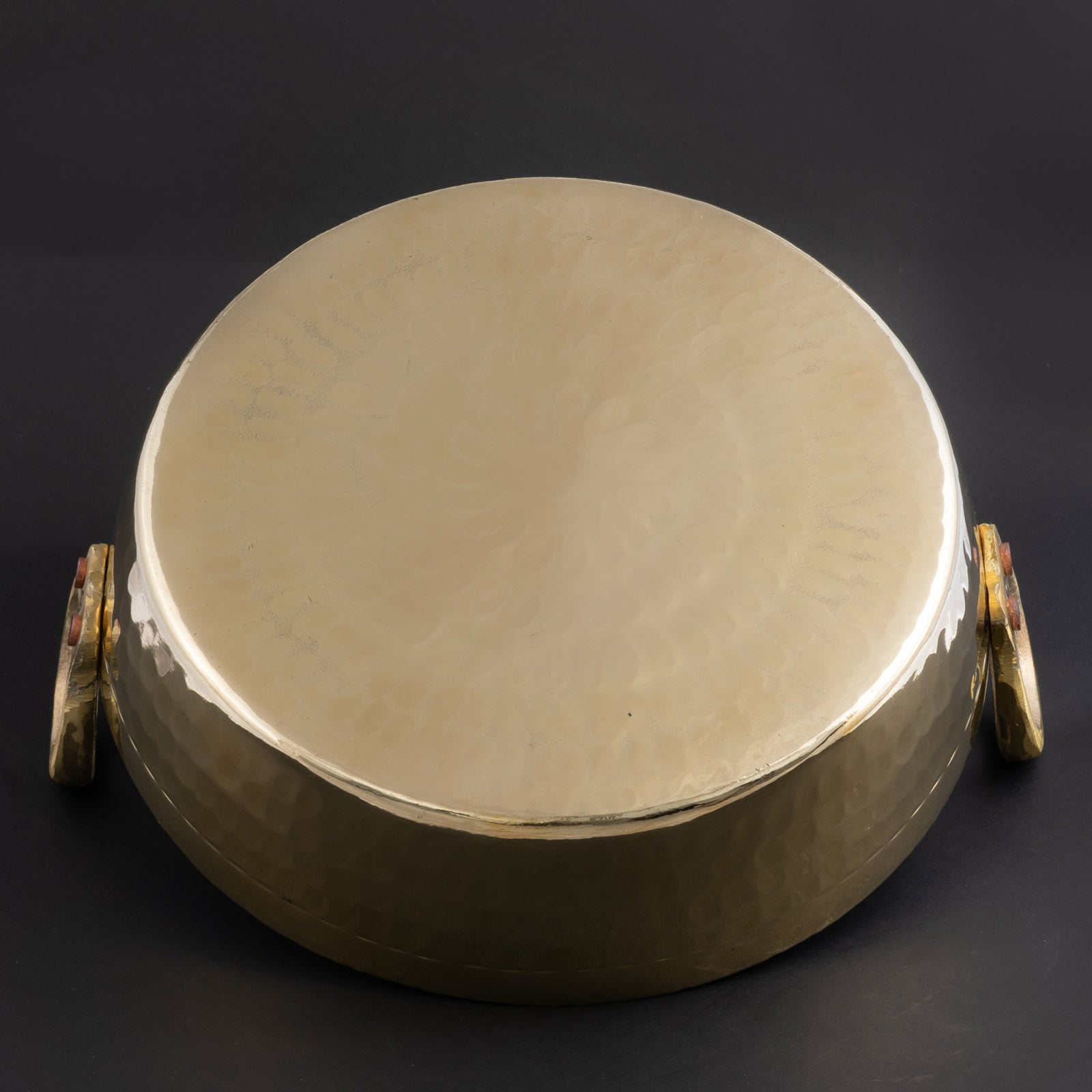 Brass Jalebi Kadai (Flat Kadai)